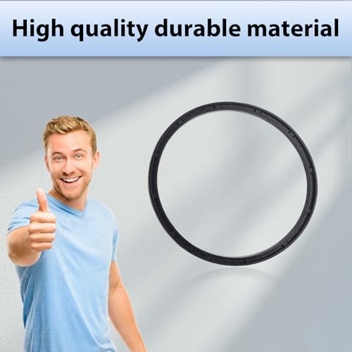 Image of 8 PCS RV Sewer Hose Replacement Gaskets 39834 for Camco Rhino Flex /Revolution Easy-Slip Rubber Seal Fittings for Bayonet and 4-in-1 Replacement,Make sure the pipeline is sealed and odorless