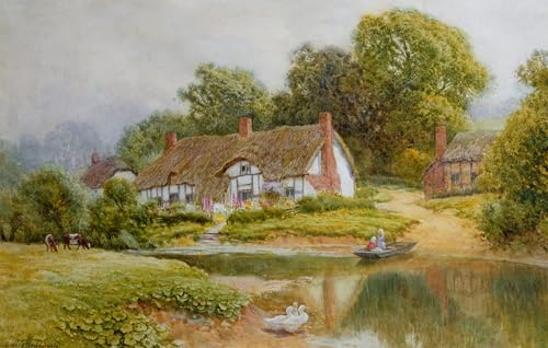 Cuadro pintura murales decor Arthur Claude Strachan lienzo decorativo para salón 60x90