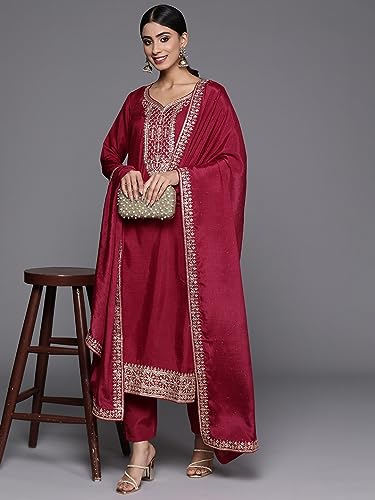 Image of ROYALICA Women Kurta Set With Dupatta