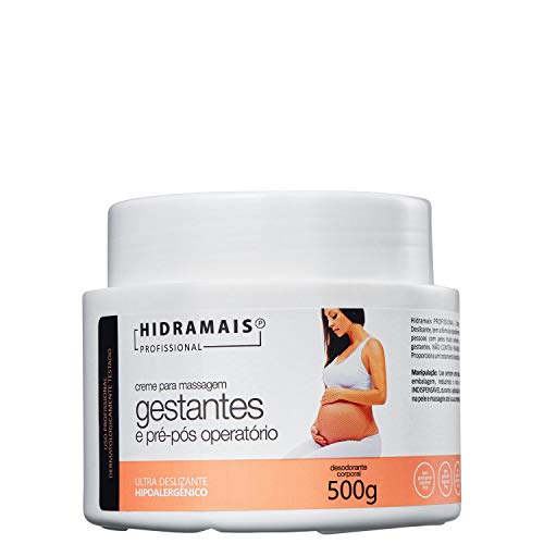 Hidramais Creme De Massagem Hipoalergênico Gestantes 500G