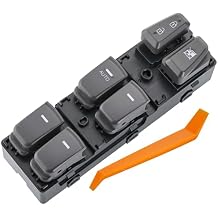 Power Window Switch Fits for Hyundai Sonata 2011-2015.Front Left Driver Side Control Door vidrios Master Switch Replaces 93570-3S000.Grey Button