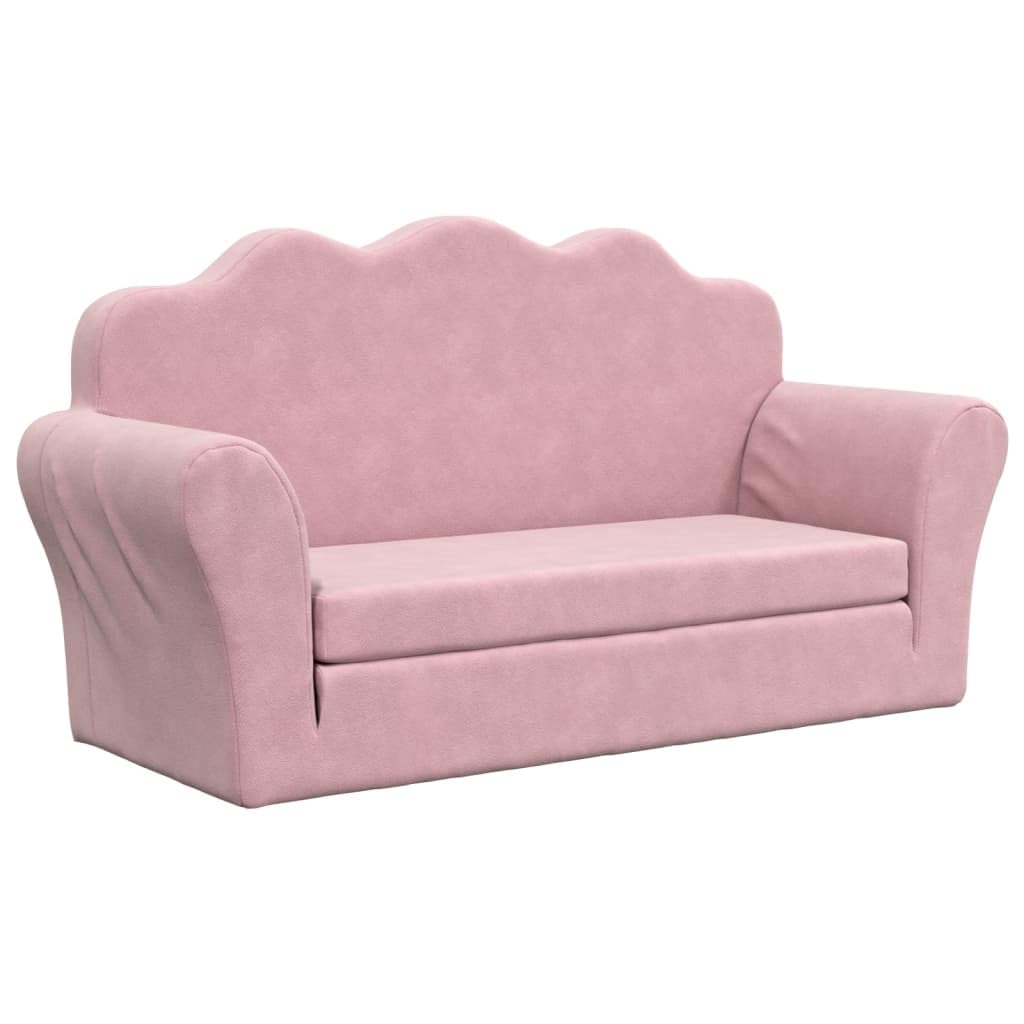 Générique Canapé-lit pour Enfants 2 Places Rose Peluche Douce,Meubles, Mobilier pour bébés & Tout-Petits,357063