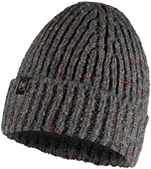 Buff Gorro Knitted & Fleece Kim, Unisex Adulto, Kim Grey, Talla única