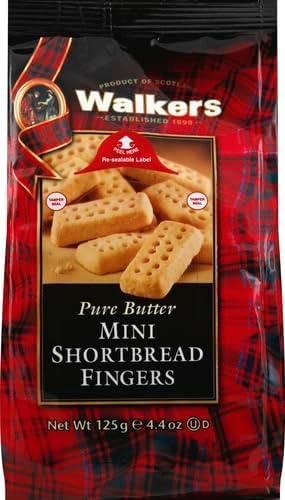 Walker\'s Shortbread Mini Fingers Cookies, All-Butter Shortbread Cookies, 4.4 Oz Bag - Thumbnail 4