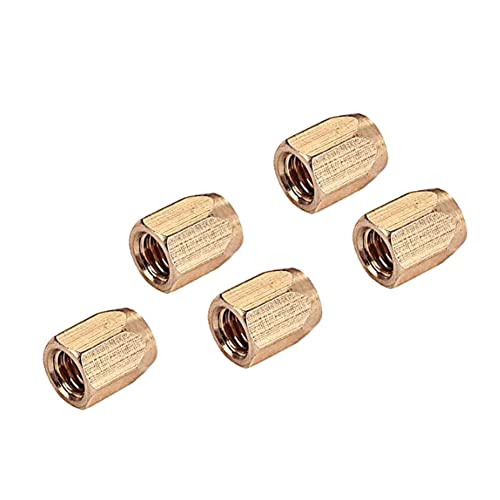 Alnicov 5pcs Brass Guitar Truss Rod Nuts