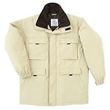 [ミドリ安全] 防寒服 コート 男女兼用 帯電防止 エコマーク認定 撥水 SE1050 上ベージュ 3L