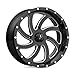 MSA Offroad Wheels MA36 22X7 4X137 G-BLK MILL 00MM - M36-022737M