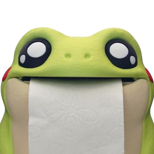 Boîte à mouchoirs grenouille élégante aux finitions soignées