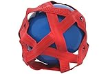 für Training oder Freizeit Panini Crossball FIT 360 rot/blau Wasser Spielball 19 cm Ø