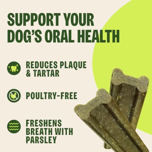 Wellness WHIMZEES Freshzees Natural Dog Dental Treat, Soft Chews, Freshens Breath, Extra-Small Size, 14.81 oz Bag, 56 Count - 3