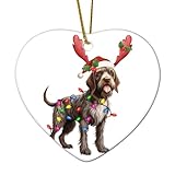 Weihnachtsdekoration: Dies ist ein tolles, personalisiertes Andenken für den Weihnachtsbaum, Kühlschrank, Tür, Fenster, Wand, Taschen oder wo auch immer Sie es aufhängen möchten, verschönert Ihre Wohnkultur. Wasserdicht und verschleißfest, dieses Ornament behält sein farbenfrohes Aussehen für Jahre. Unser Ornament-Andenkenschild verschönert jeden Innen- oder Außenbereich und sorgt für charmante Mütter, Papa-Geschenke, schafft eine wunderbare festliche Atmosphäre in Ihrem Zuhause