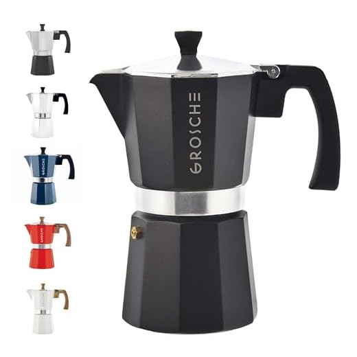GROSCHE Milano Stovetop Espresso Maker