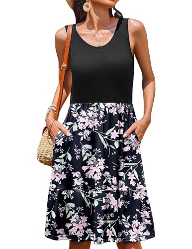Sleeveless Casual Tank Dress