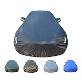 ★ Allwetterschutz: die Autoabdeckung kann bei jedem Wetter, reflektierende Warnband jederzeit verwendet werden - vermeiden Kollision in der Nacht, wind- Gürtel - verhindern, dass die Autoabdeckung aus weg geblasen wird, Verwendung Kennwortsperre - wirksamer Anti-Diebstahl.