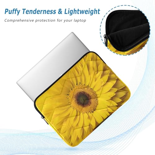 Funda para portátil 13-14 pulg girasol amarilla impermeable miniatura 5