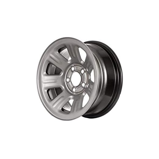 Steel Wheel - 15 x 7 Inch - Sliver - Compatible with 2000-2011 Ford Ranger 4WD RWD