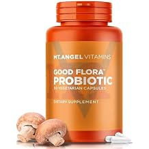 Mt. Angel Vitamins - Good Flora Probiotic, Supports Healthy Digestion and Bacteria 60 Vegetarian Capsules