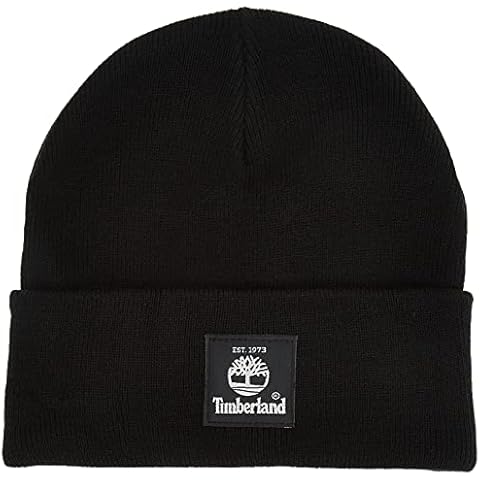 Timberland Short Watch Cap, Black OS, One Size Cover