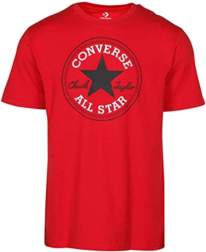 Converse Camiseta All Star Chuck Taylor para hombres (X-Large, Red)