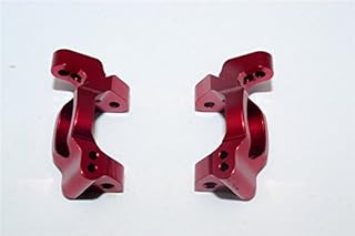 GPM For Traxxas LaTrax Rally/SST/Teton Upgrade Parts Aluminum C-Hub - 1Pr Red