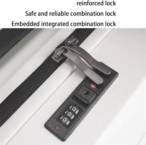 ANIIC Luggage Suitcases With Wheels Set Of 2 Suitcases Large Capacity Suitcases Multi-level Adjustment Lever Luggage Sets Suitcase Spinner Luggages (Color : C, Size : 20in+26in)3