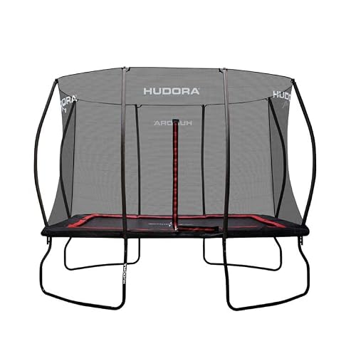 Rechteckiges Trampolin Hudora 4square – Outdoor Trampolin 244×366 cm