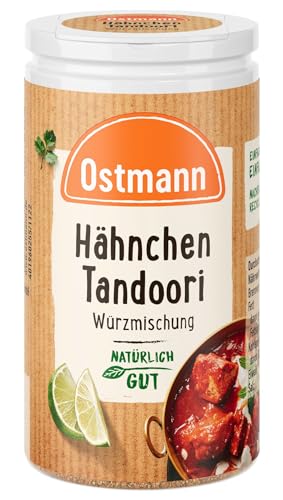 Ostmann Gewürze - Hähnchen Tandoori Würzmischung | Nachfüllbare & recyclebare Verpackung | 45 g in der Streudose