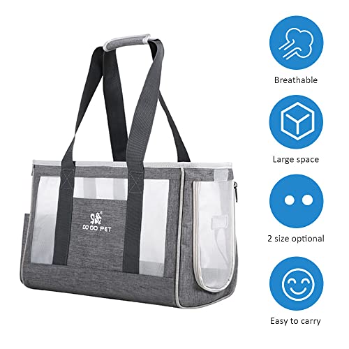 Saco de viagem portátil para gatos, cães e gatos, bolsa de viagem projetada para caminhadas em viage