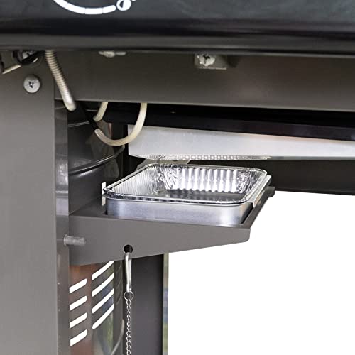 onlyfire Tropfschale, Aluschalen mit 15 Stück Einweg Grilltropfschalen, 21,9 × 15,4 × 3,1 cm, Aluschalen Grill für Weber Spirit 220/320/330 Serie und Genesis II 300 Serie Gasgrills
