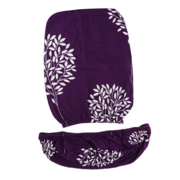 Funda para Silla de Computadora elástica de 2 piezas para renovar tu espacio de trabajo