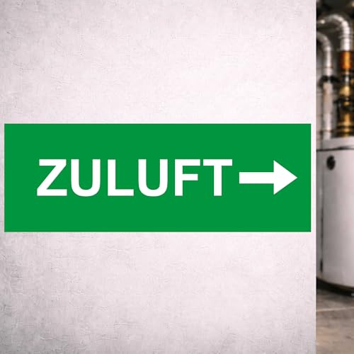 Avertissement air entrant autocollant grand format de protection pour KITA et cabinet médical