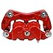 Seudbrva Brake Caliper Front Left Cast Iron Red Powder Coated Steel 2-Piston Qty for Nissan for Murano 3.5L 11-14 for 370Z 3.7L 09-1