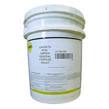 Non-Shrink Grout, 50 lb, Gray, 0.42 cu. ft.