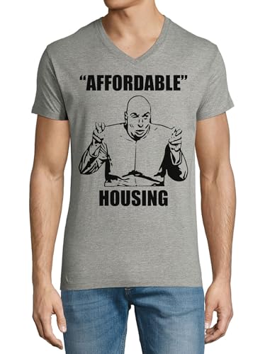 T-shirt col en V coton homme gris L pour en finir avec les hauts ennuyeux