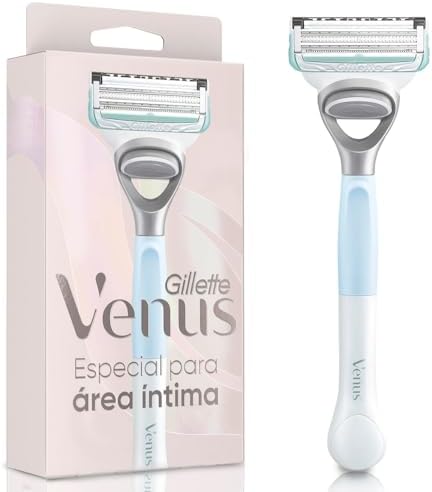 Gillette Venus para Área Íntima, Aparelho de Depilação Íntima Feminino 1 Unidade