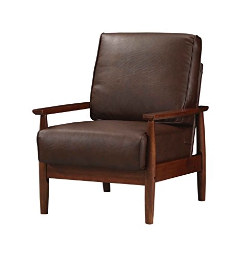 fat june IT 1190LC CHR-PU GER LTHR DRK B Faux Leather Bergen Chair, Dark Brown fat june IT 1190LC CHR-PU GER LTHR DRK B Faux Leather Bergen Chair, Dark Brown