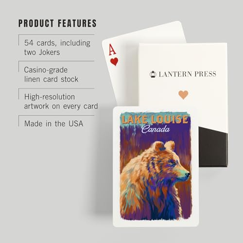 Baraja de Poker Lake Louise Canadá 52 cartas miniatura 3