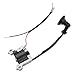 Hicello 62mm Brush Cutter Ignition Coil, 43CC 49CC 52CC Strimmer Ignition Coil Module for 2-stroke Engine Grass Trimmer Multi Tool Tiller Cultivator Garden Machines