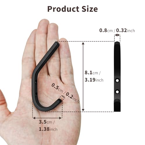 Gwaazxgz Wall Hooks For Hanging Coat thumb #4