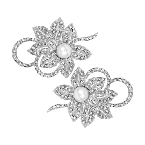 BESPORTBLE 2piezas Broches De Broches Para Mujeres Prendedores Para Mochilas Pinzas Para Corbatas Accesorios Para Vestidos