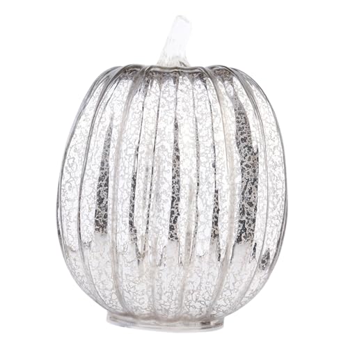 Lampe citrouille en verre lot de 2 le cadeau deco ideal pour feter l automne avec chic