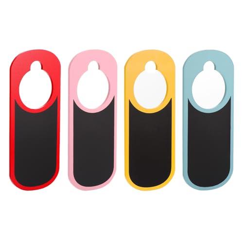 Panneau de suspension de porte uxcell en bois tableau noir multicolore