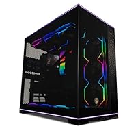 Automobili Lambo EVO Epic Gaming Desktop, Intel Core Ultra 9 285K 3.7GHz (5.7GHz Turbo Boost) RTX 5090 32GB, 4TB NVMe SSD, 64GB DDR5 RAM, 1000W Gold PSU, Win 11