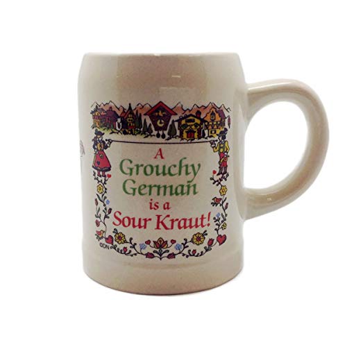 Essence of Europe Gifts German Coffee Cup: Grouchy German