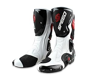 Msport Professionelle Motocross-Stiefel Weiß 44 EU