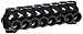 Morris Products 97846 Mountable Multi-Cable Connector, Insulated, Dual Entry, Black, 6 Ports, 5/16" Allen Hex, 250 - 6 Wire Range