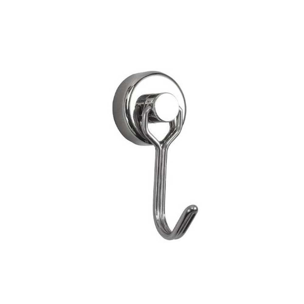 Crochets magnétiques puissants pour rangement polyvalent maison cuisine avec crochet porteur argent