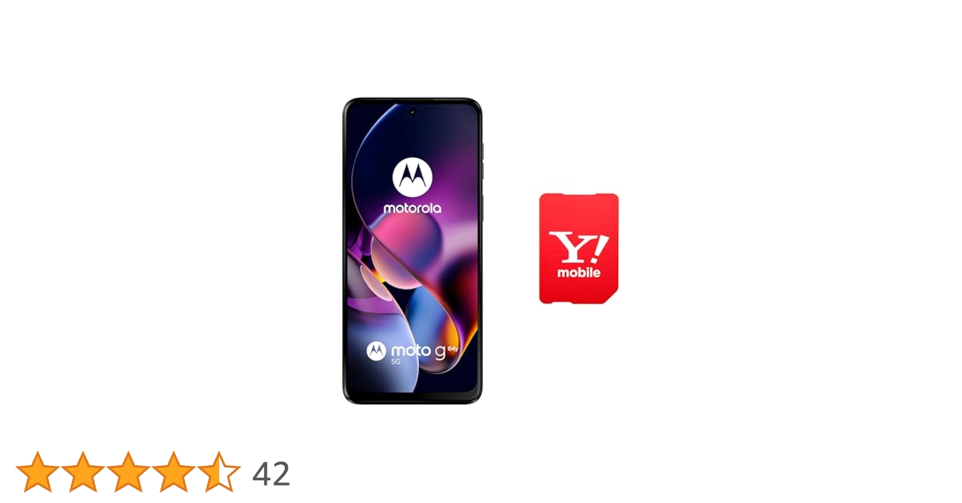 【新品未使用】motorola moto g 64y 5G スペースブラック Moto g64y 5G A401MO スペースブラック【Y!mobile版SIMフリー