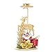 Produktbild TREESTAR Weihnachtlicher Kerzenständer für Tische, Esstisch, dekorativer Metall-Kerzenständer für Kerzenlicht, Abendessen, Ornamente, Requisite, 8 x 15,5 cm