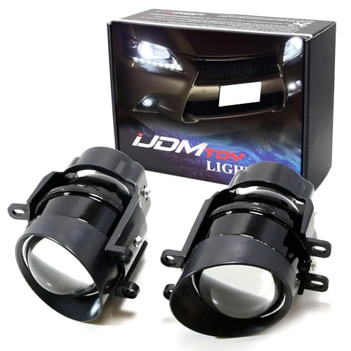 iJDMTOY OEM Replace Projector Fog Lamp Assemblies Compatible With Lexus IS GS CT...